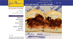 Desktop Screenshot of johnmooresdeli.com
